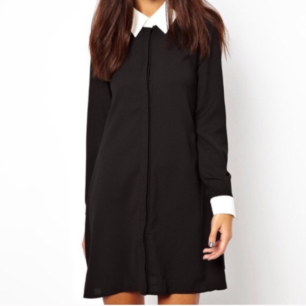 ASOS Button down shirt dress